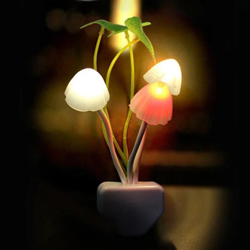 2-Pack Mushroom LED Night Lights