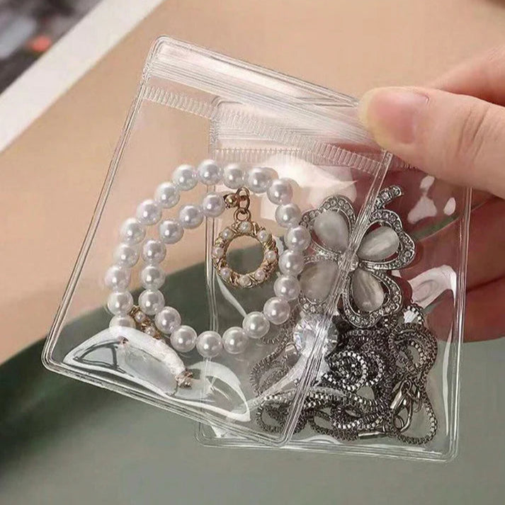 5 Pcs Jewelry Protection Seal Bags