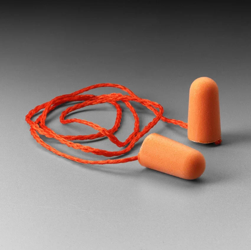 2 Pairs Noise Reduction Ear Plugs - Soft Foam Earplugs for Sleeping, Swimming, and Work