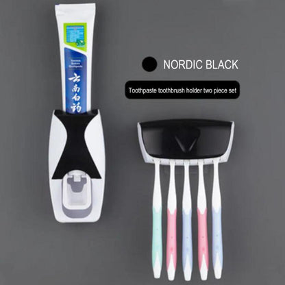 Automatic Toothpaste Black Holder