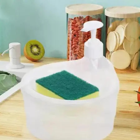 Dish Soap Pump With Sponge