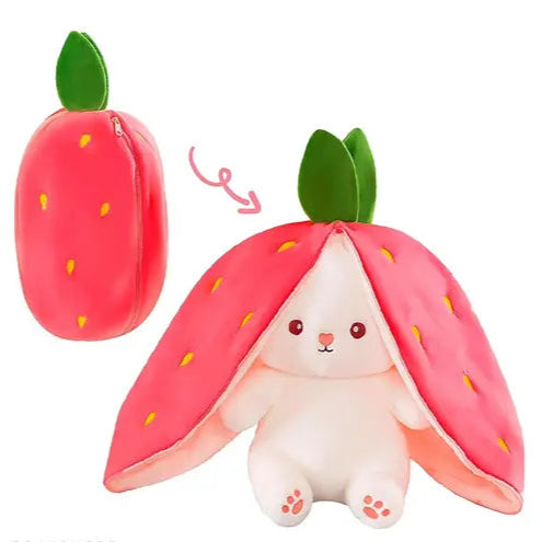 Plush Strawberry Bunny (25Cm/10Inch)