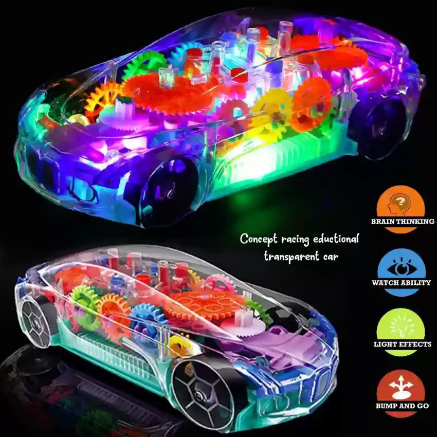 Clear Plastic Car Toy