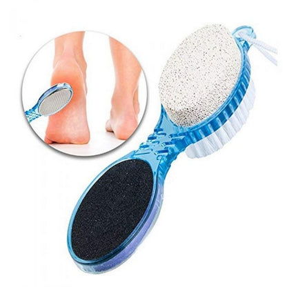4 In 1 Foot Care Stone Callus Remover Brush Exfoliate