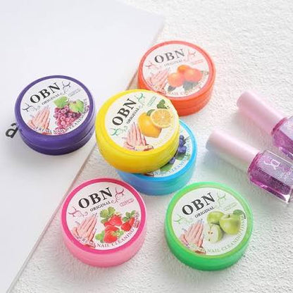 Set Of 2 OBN Fruit Flavored Nail Polish Remover Wipes