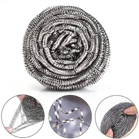 3 Piece Multipurpose Metal Cleaning Dishwashing Sponge Set
