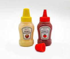 2Pcs Tiny Sauce Containers