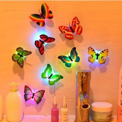 10 Pcs Butterfly LED Night Lights