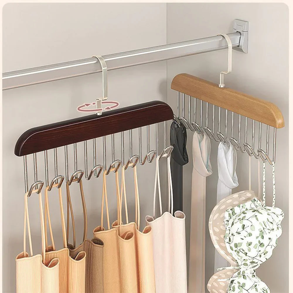 Wooden Multifunctional Hook Hanger (1 PC)