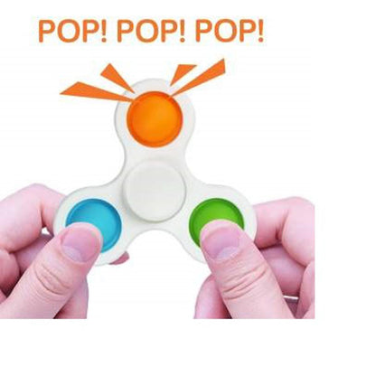 Fun and Stress Relief with the Pop It Fidget Spinner