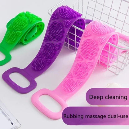 Silicone Back Scrubber Strap