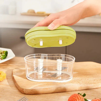 Sharp Stainless Steel Blades Chopper