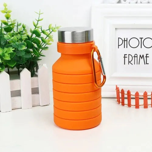 Flexible Foldable Silicone Water Bottle