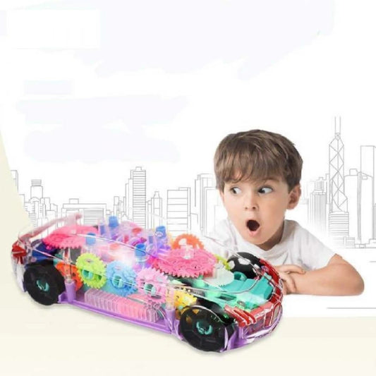 Clear Plastic Car Toy